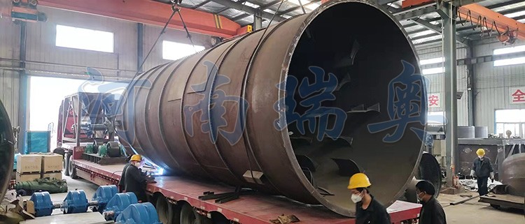今日內(nèi)蒙古1000噸煤泥烘干機準(zhǔn)備裝車發(fā)貨